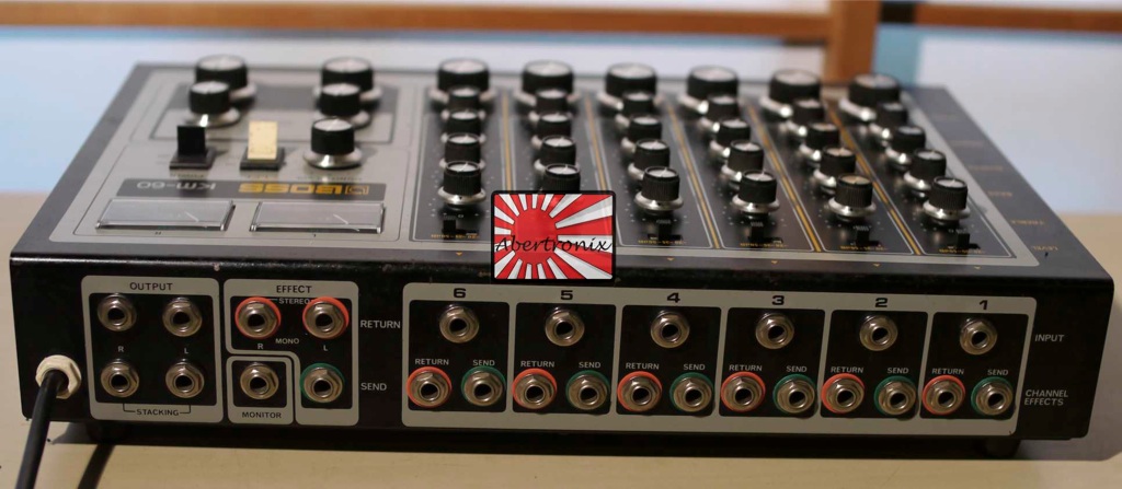 MATRIXSYNTH: BOSS KM-60 vintage mixer