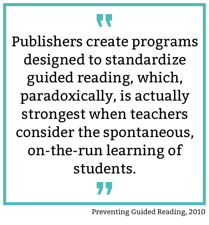 Ready to go deeper with your guided reading instruction? Take a fresh look with Preventing Misguided Reading.