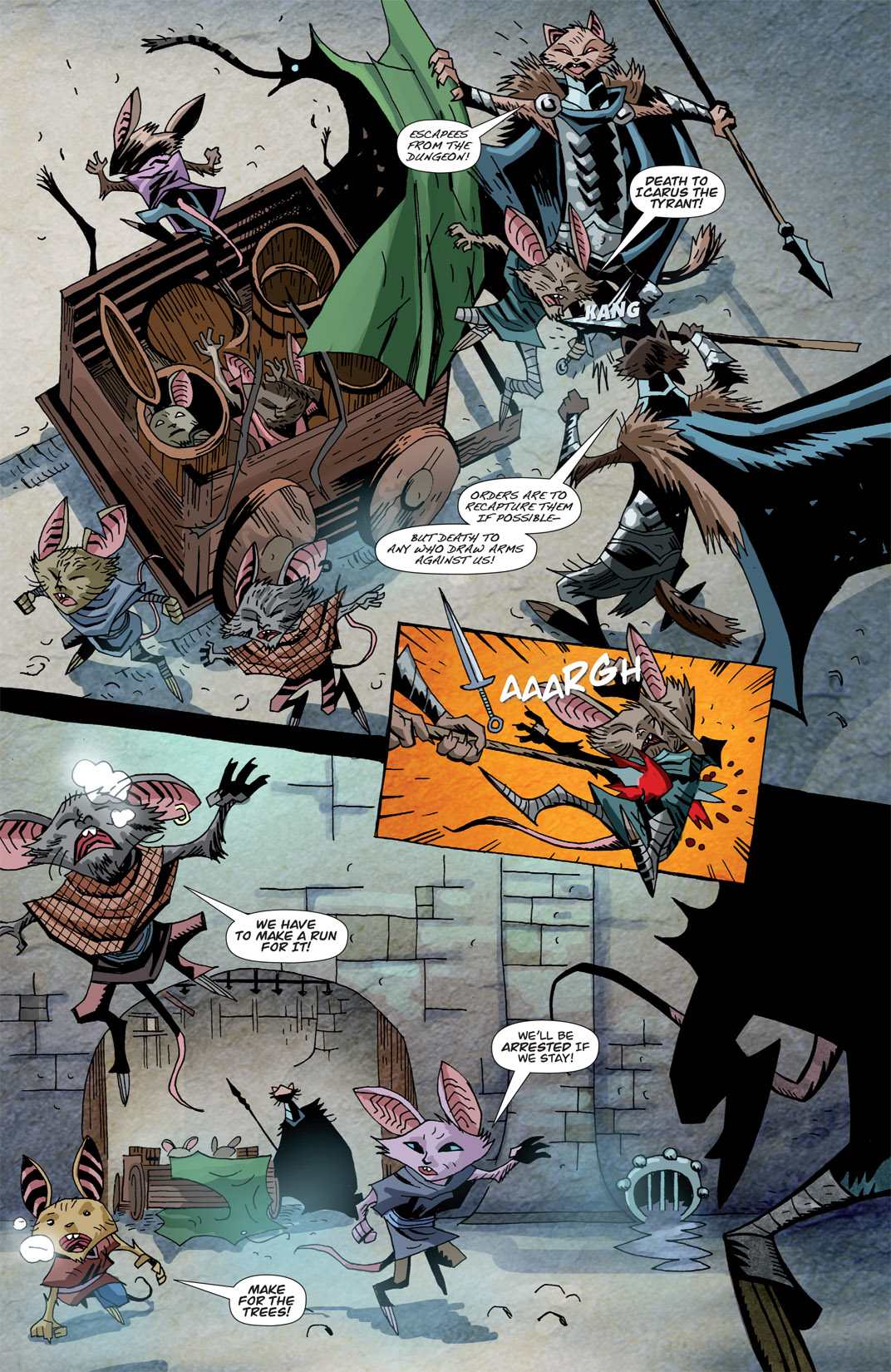 Read online The Mice Templar Volume 3: A Midwinter Night's Dream comic -  Issue #3 - 6