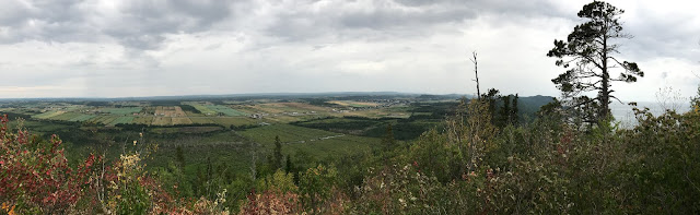 Vue du Pic Champlain Québec