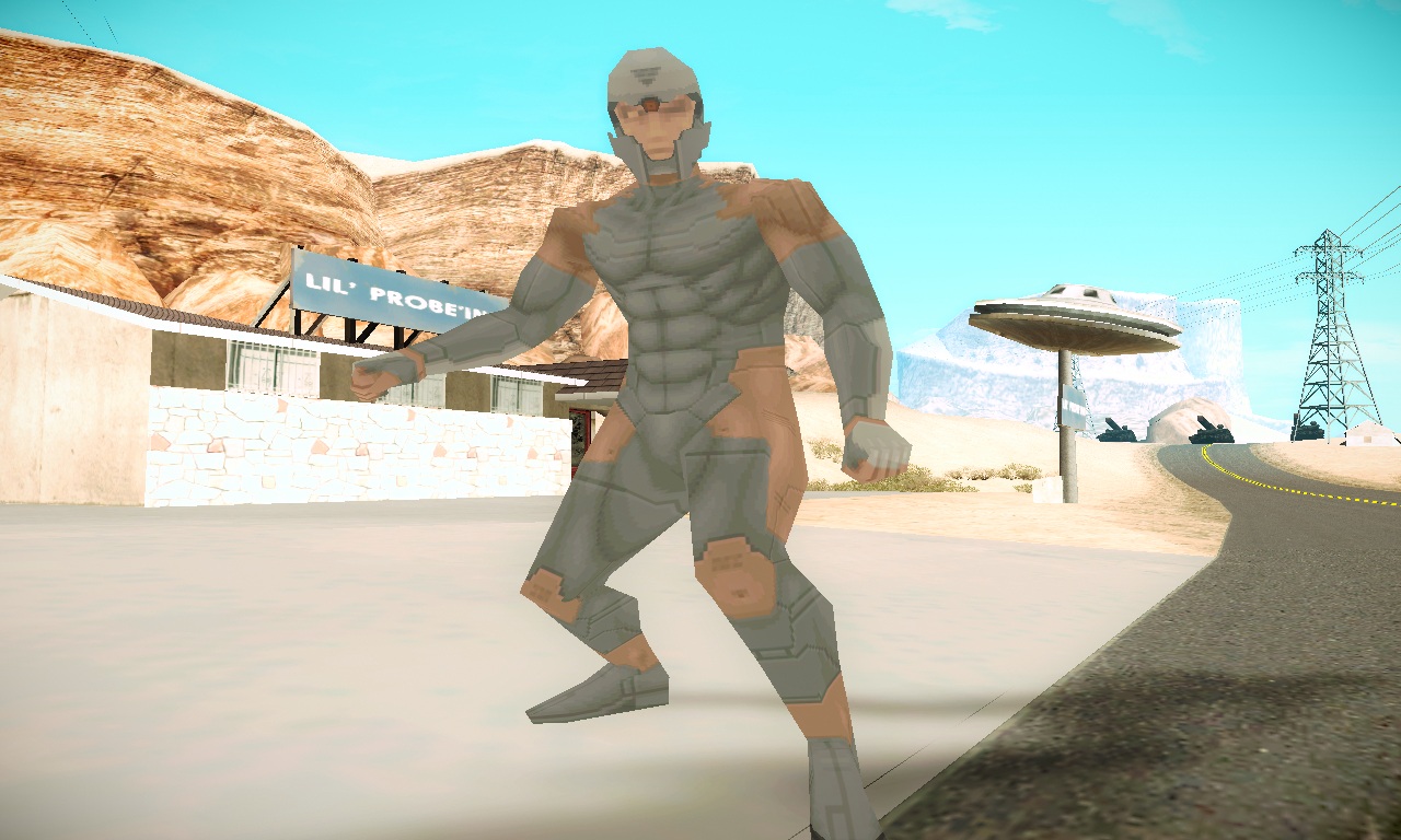 Gray Fox(MGS1) - Metal Gear Solid V Ground Zeroes.