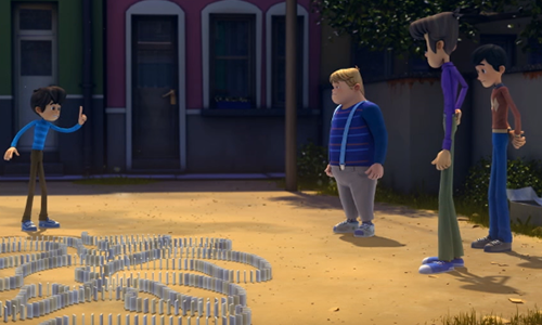 Rafadan Tayfa 43. Bölüm Hikayesi ( Domino Taşları )