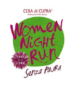 women night run senza paura women night run senza paura