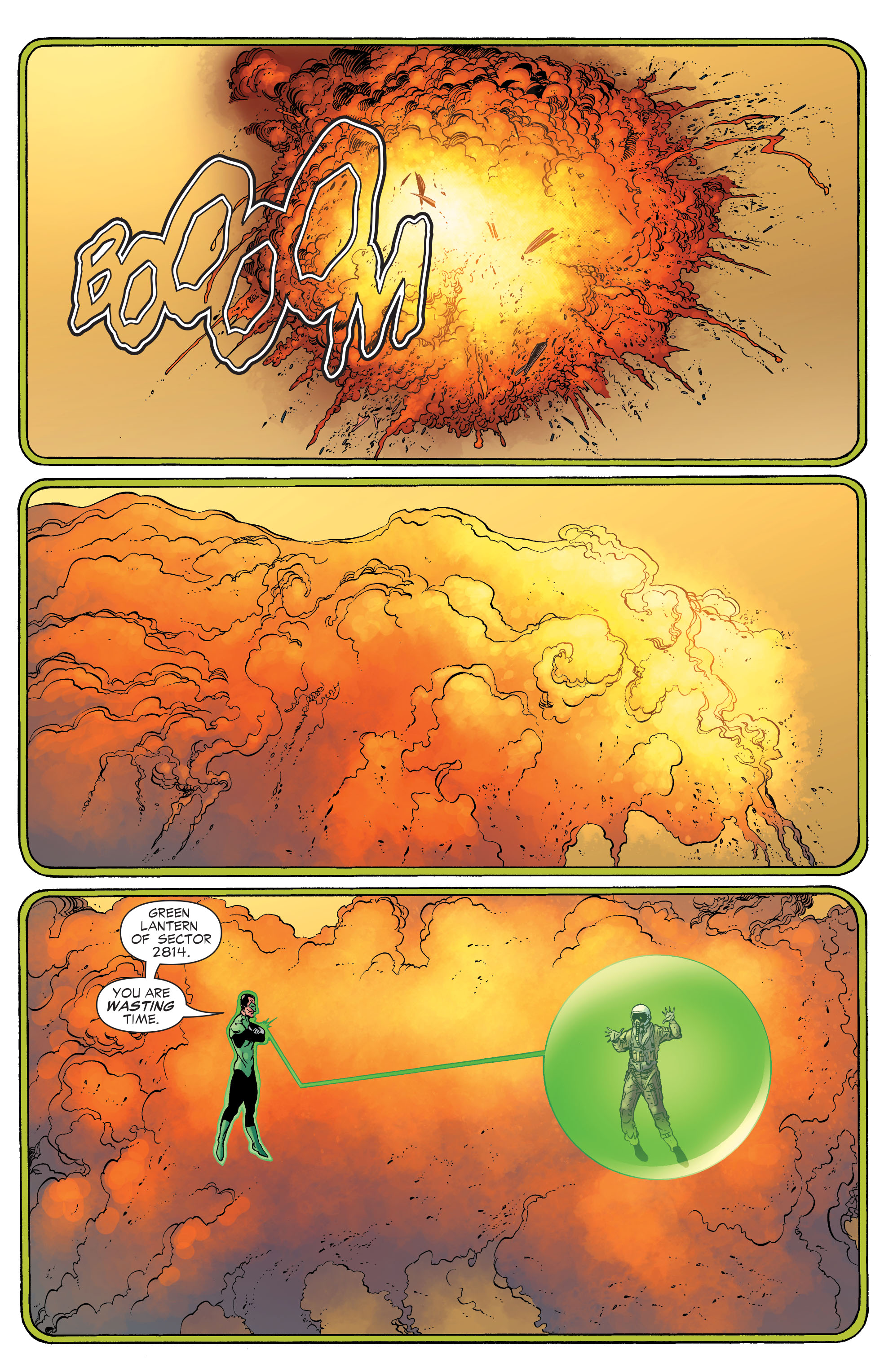 Read online Green Lantern: Rebirth comic -  Issue #5 - 9