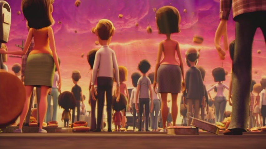 Cloudy With A Chance Of Meatballs Raining Sunshine Animated Film Reviews: Cloudy with a Chance of Meatballs (2009) - A