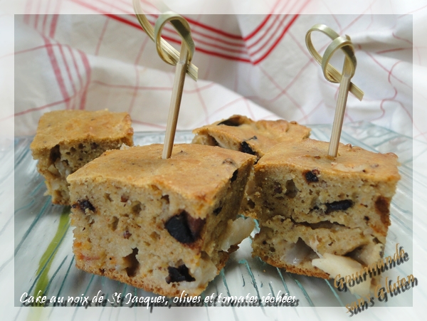Gourmande Sans Gluten Cake Aux Noix De Saint Jacques Olives Et