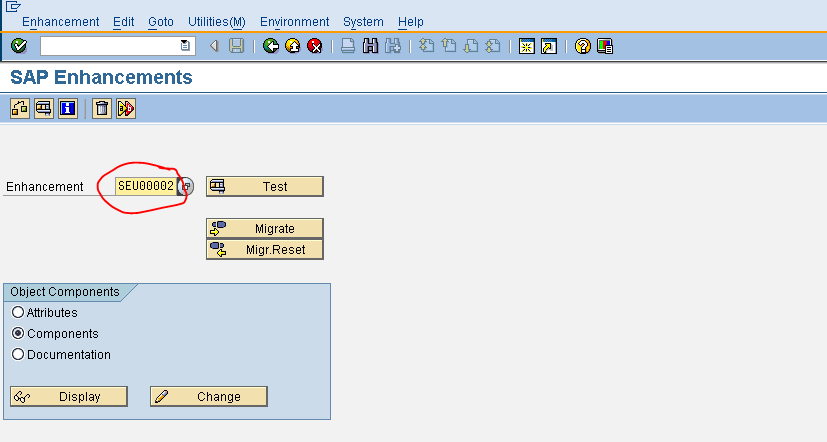 SAP TECH: Menu Exits