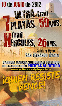 ULTRA TRAIL SOLIDARIA 7 PLAYAS (50KMS) Y TRAIL SOLIDARIA HÉRCULES (26KMS)