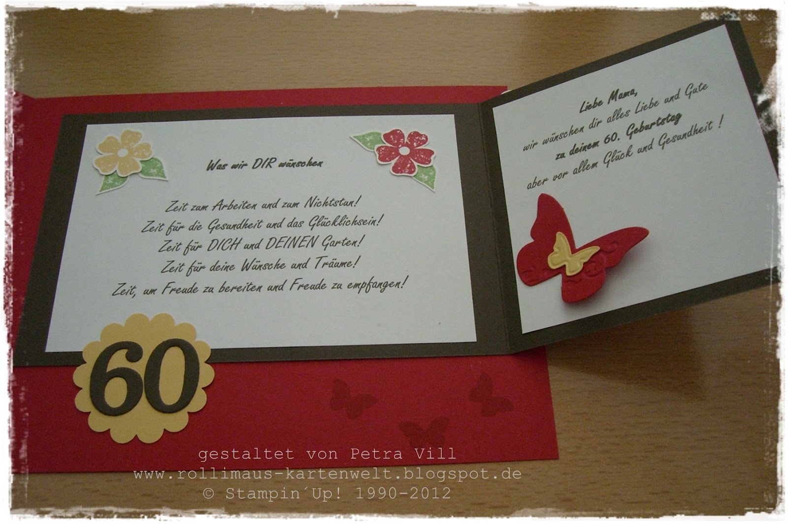 Rollimaus Kartenwelt: Der 60. Geburtstag 