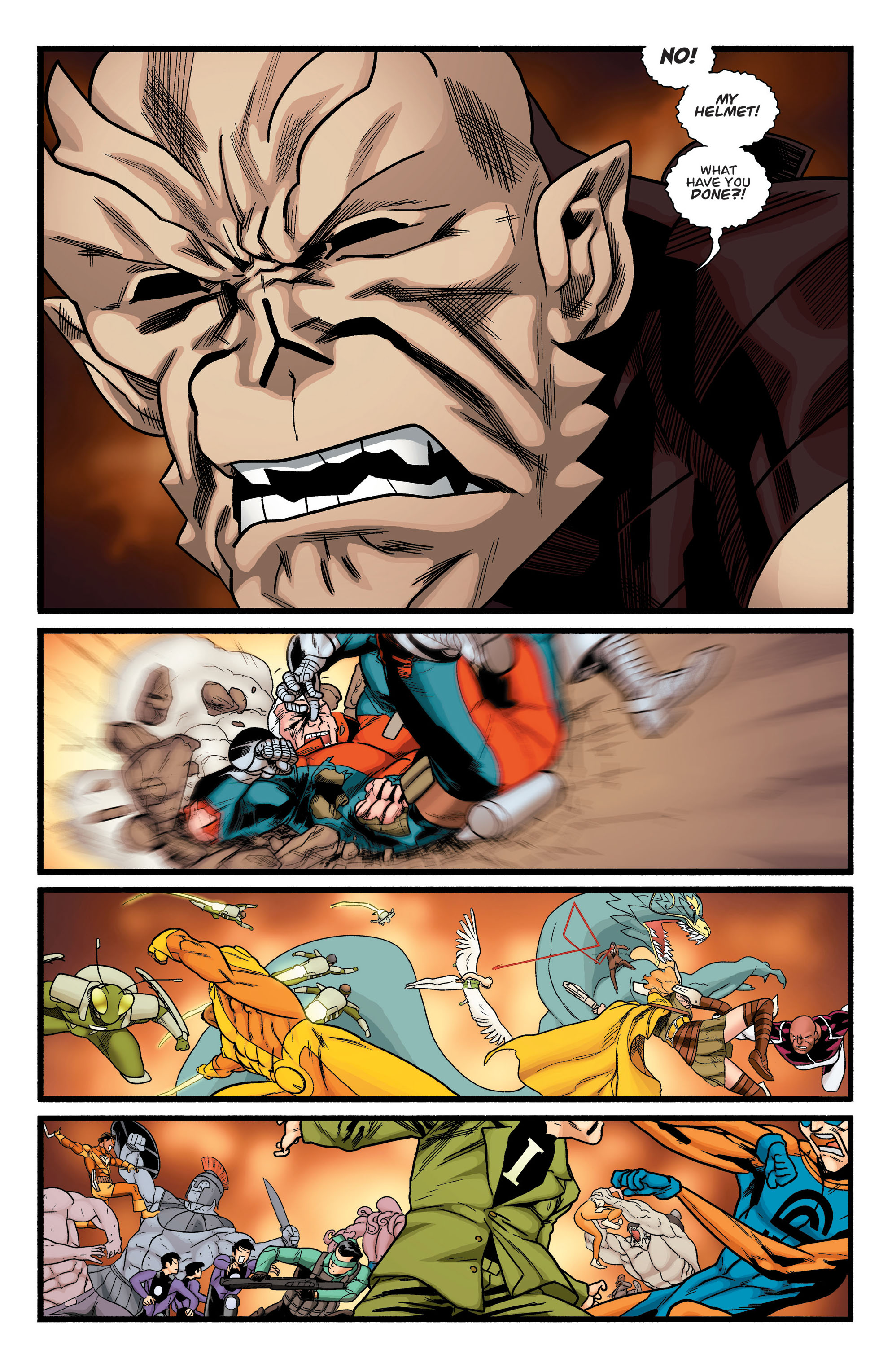 Read online Guarding the Globe (2010) comic -  Issue #6 - 11