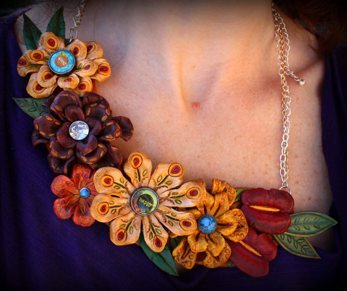 Camille McClelland More Tooled Leather! Sculpted Flowers