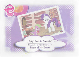 My Little Pony Rarity Series 3 Trading Card