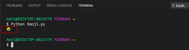 Emoji In Python - Dot Net Techpoint