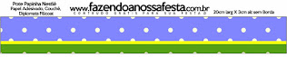 Purple, Yellow and Green with Withe Polka Dots: Free Printable Quinceanera Candy Bar Labels.