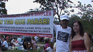 Protesto em evento de musica gospel no Rio de Janeiro 06-04-12