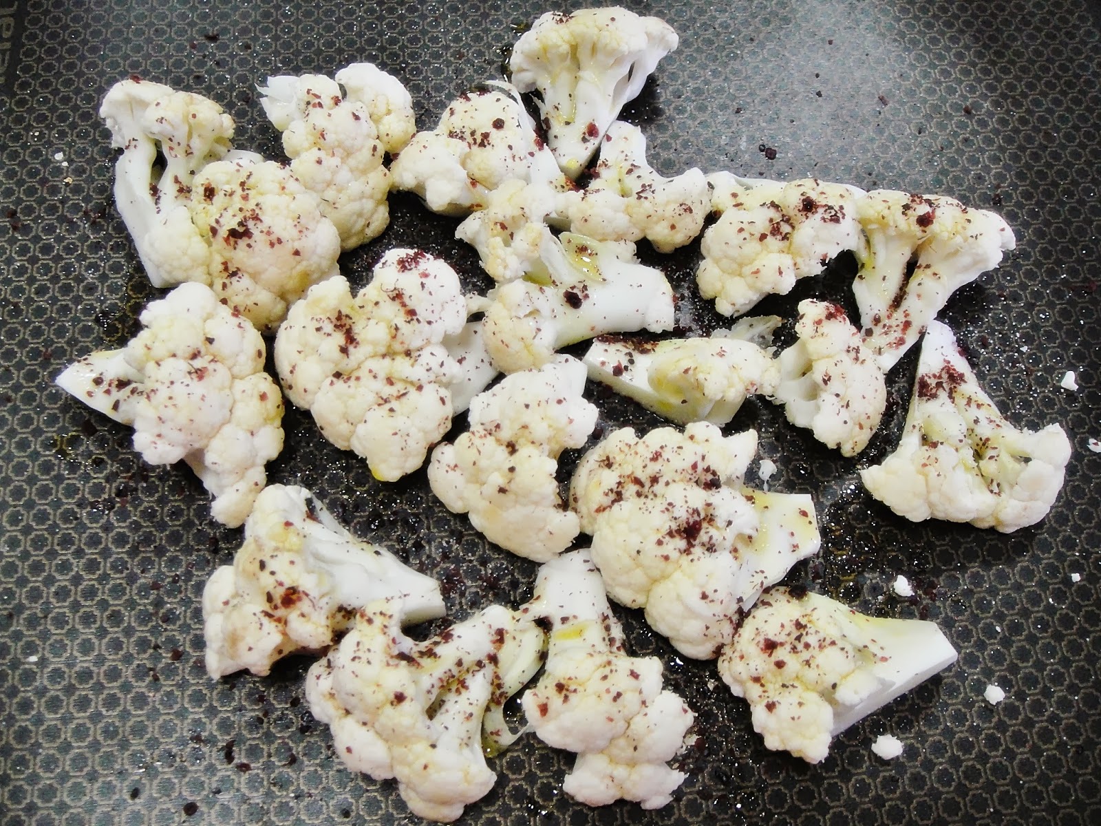 Maryam's Culinary Wonders 561. Sumac Roast Cauliflower