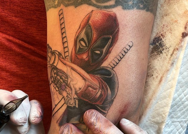 Gambar Tato Keren Dead Pool Marvel Untuk Inspirasi Gambar Tato Keren Dead Pool Marvel Untuk Inspirasi