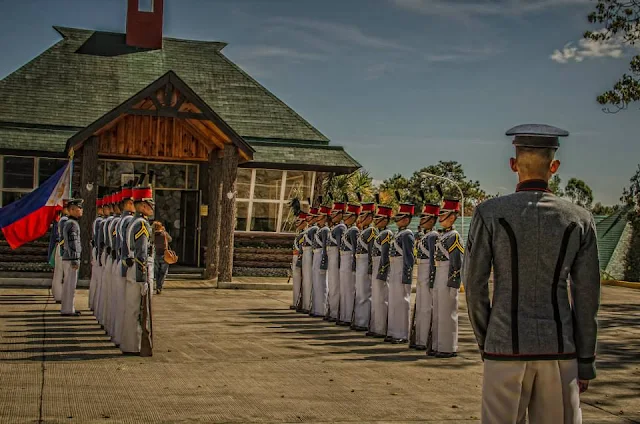 Philippine Military Academy Cadets Attention