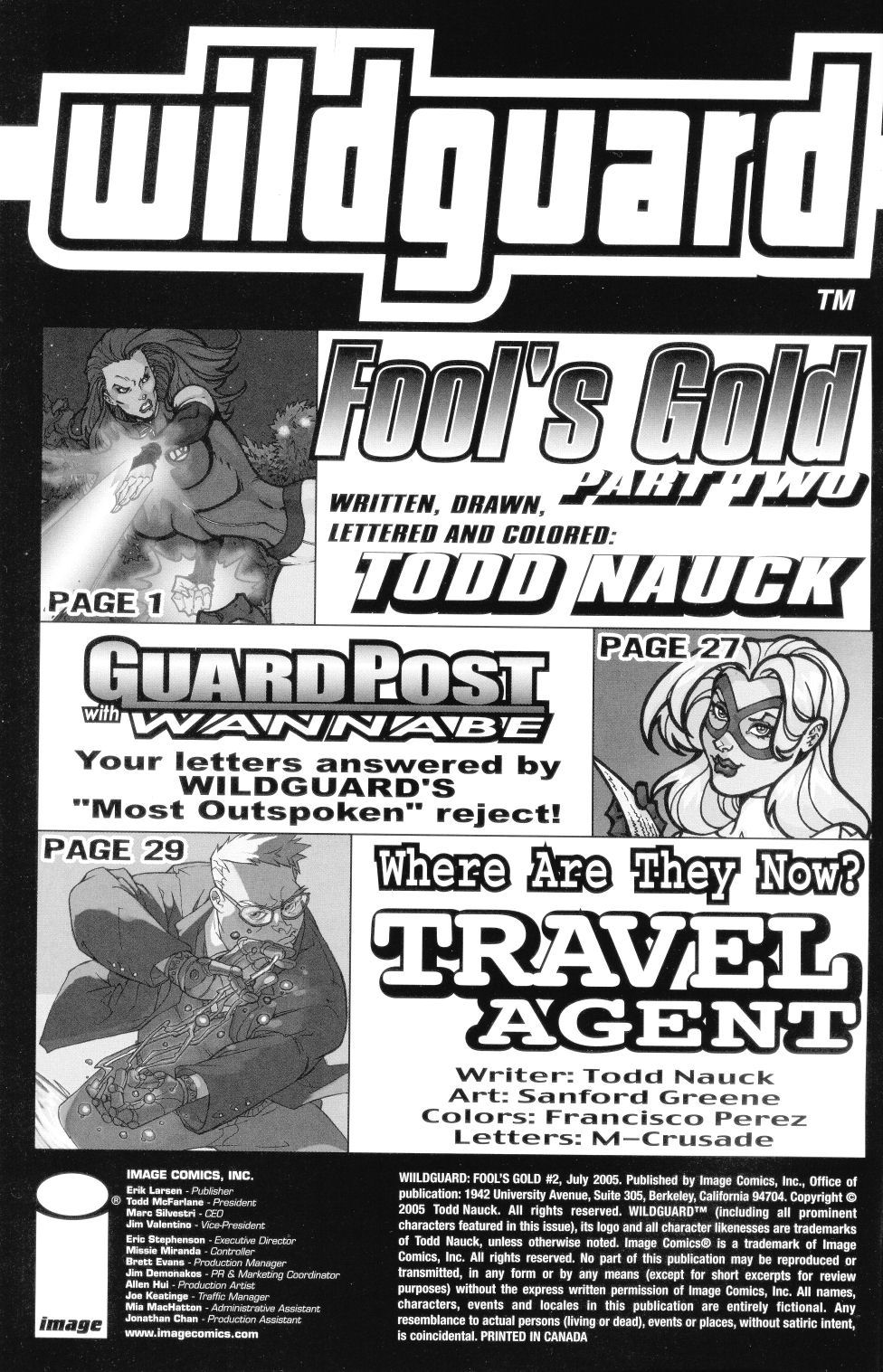 Read online Wildguard: Fool's Gold comic -  Issue #2 - 2