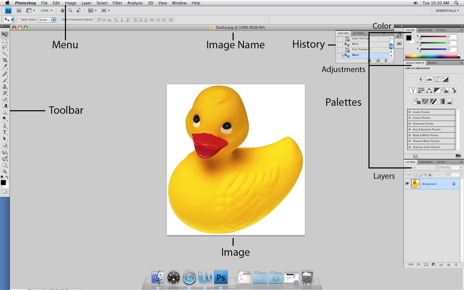 Adobe Photoshop лассо