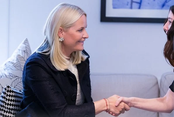 Crown Princess Mette Marit visited Stella Red Cross Centre and attended the events of 5th anniversary of establishment of Stella Red Cross Women's Centre
