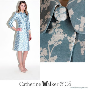 Kate Middleton Style CATHERİNE WALKER Astrid Coat Dress