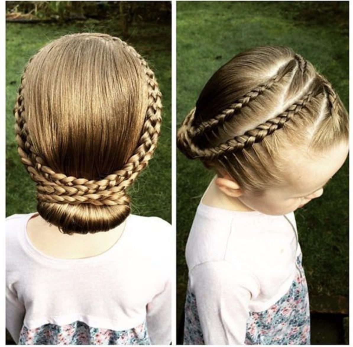 how to braid a little girl's hair