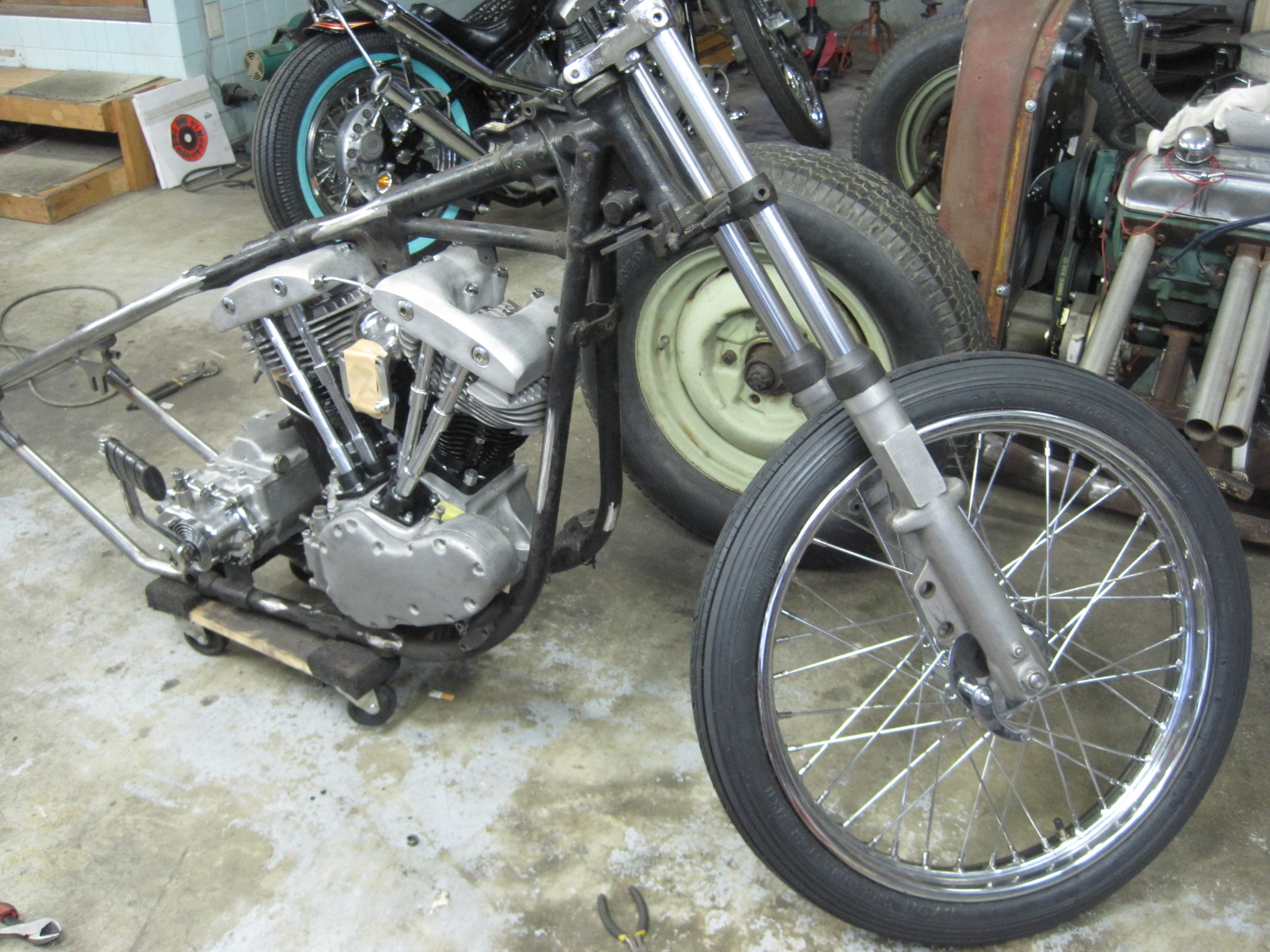 early shovel motor