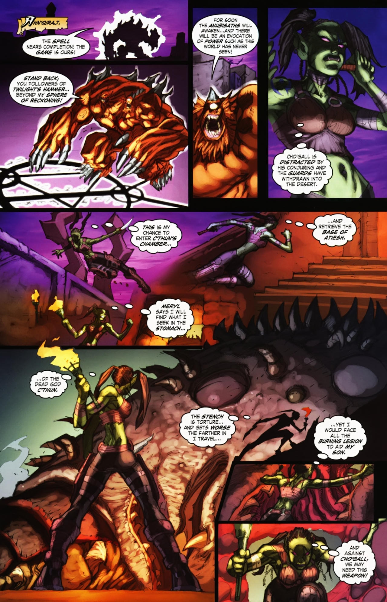 Read online World of Warcraft comic -  Issue #24 - 19