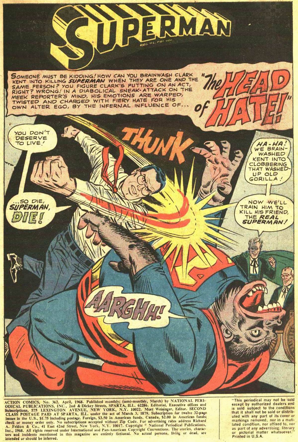 Read online Action Comics (1938) comic -  Issue #362 - 3