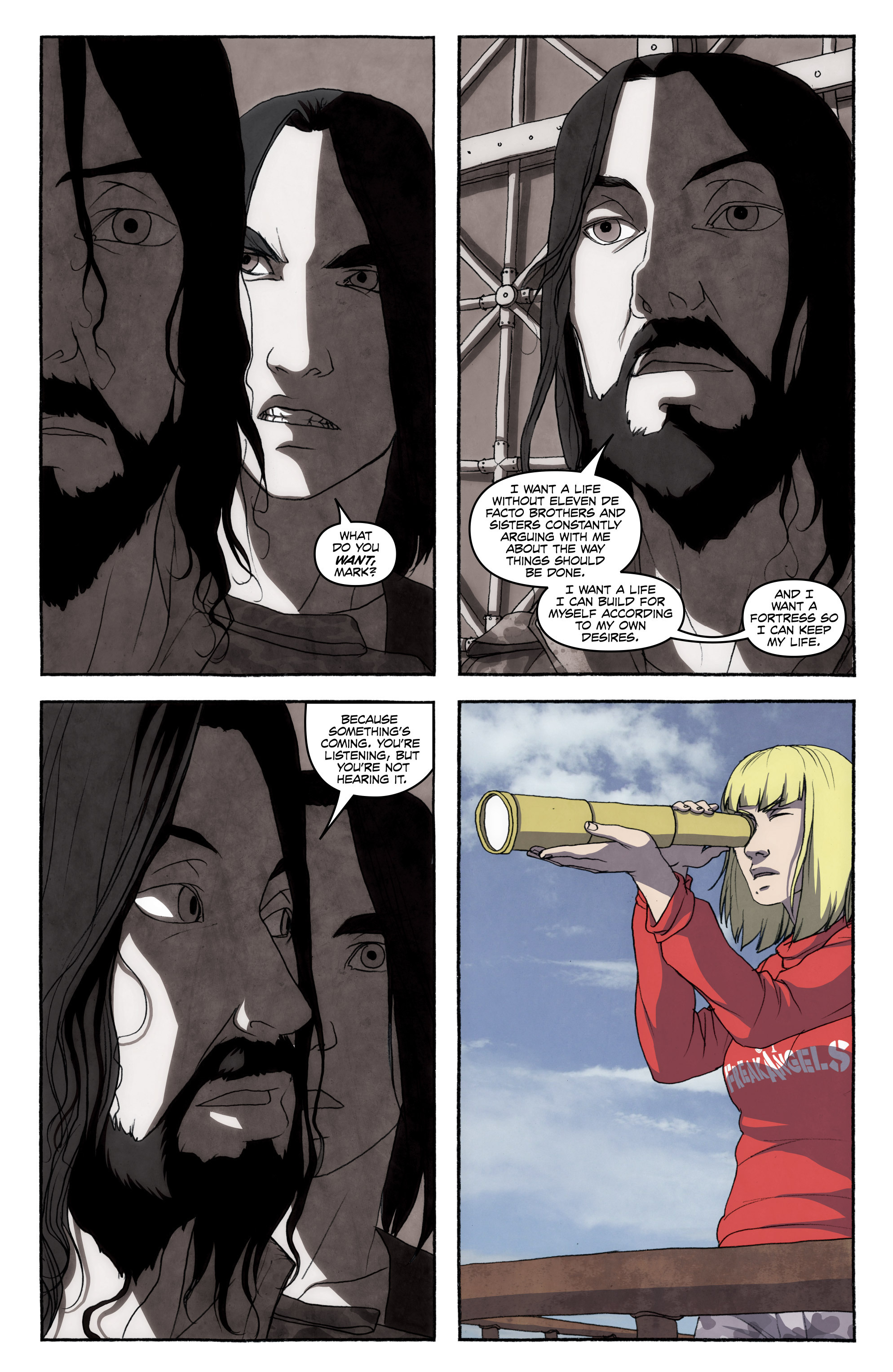 Read online FreakAngels comic -  Issue #5 - 84