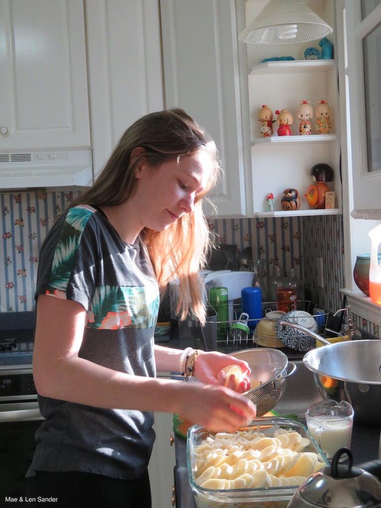 Mae's Food Blog Julia Child's Gratin Dauphinois