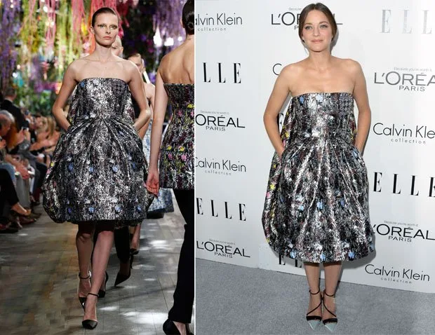 Marion Cotillard In Christian Dior (Spring 2014) – ELLE’s 20th Annual Women in Hollywood Celebration