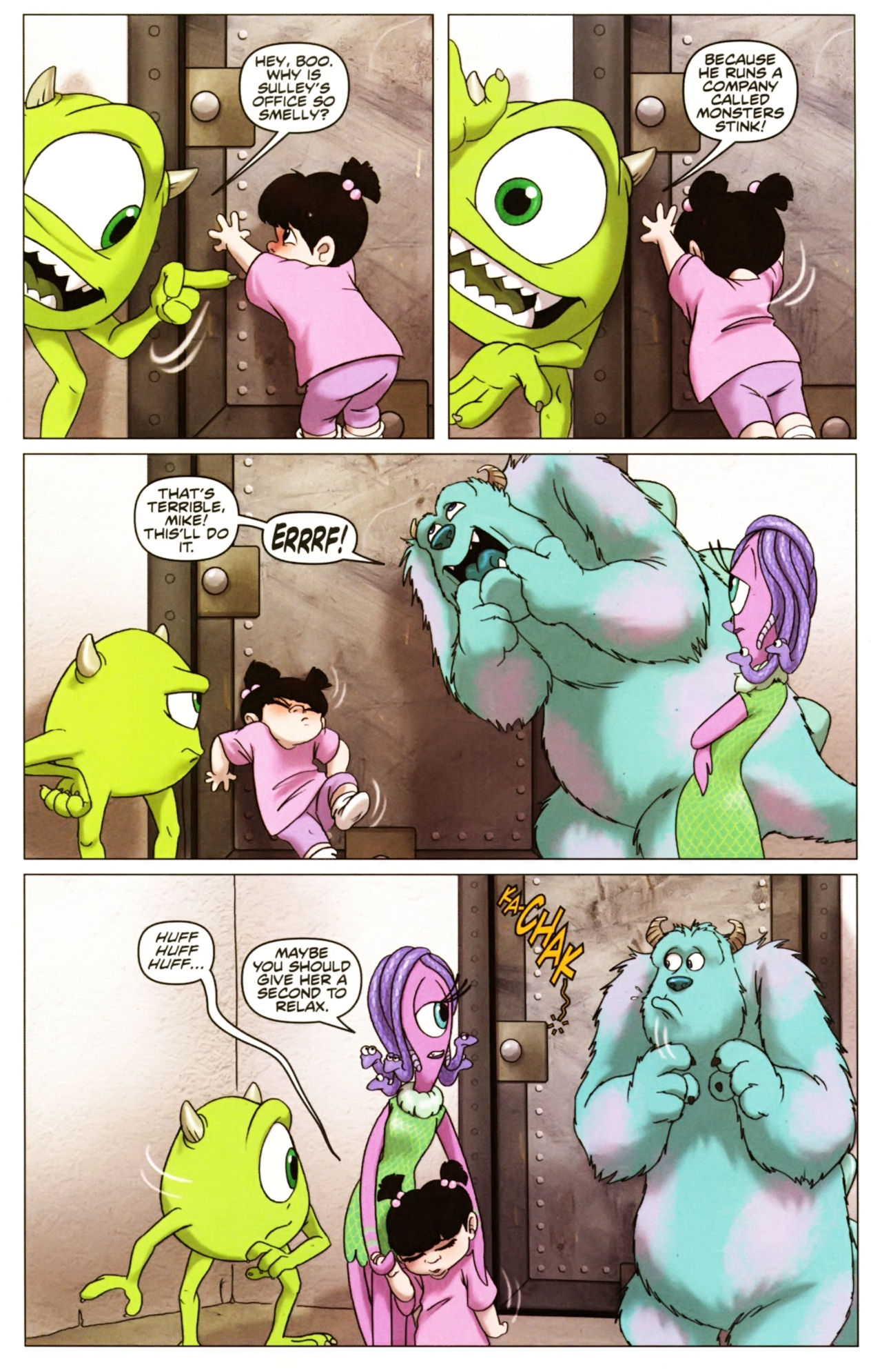 Read online Monsters, Inc: Laugh Factory comic - Issue #4.