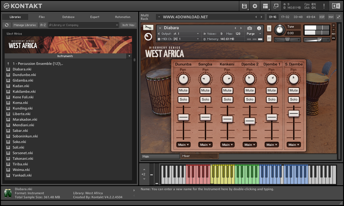 Kontakt 5 west africa full version vst free download Kontakt 5 west africa full version vst free download