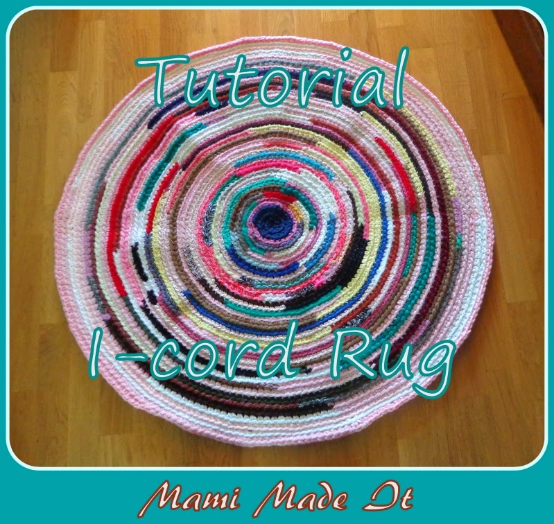 I-cord Rug - Teppich aus Strickschnüren