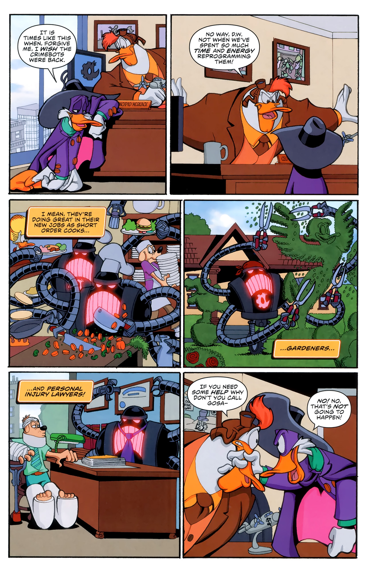 Read online Darkwing Duck comic -  Issue #5 - 9