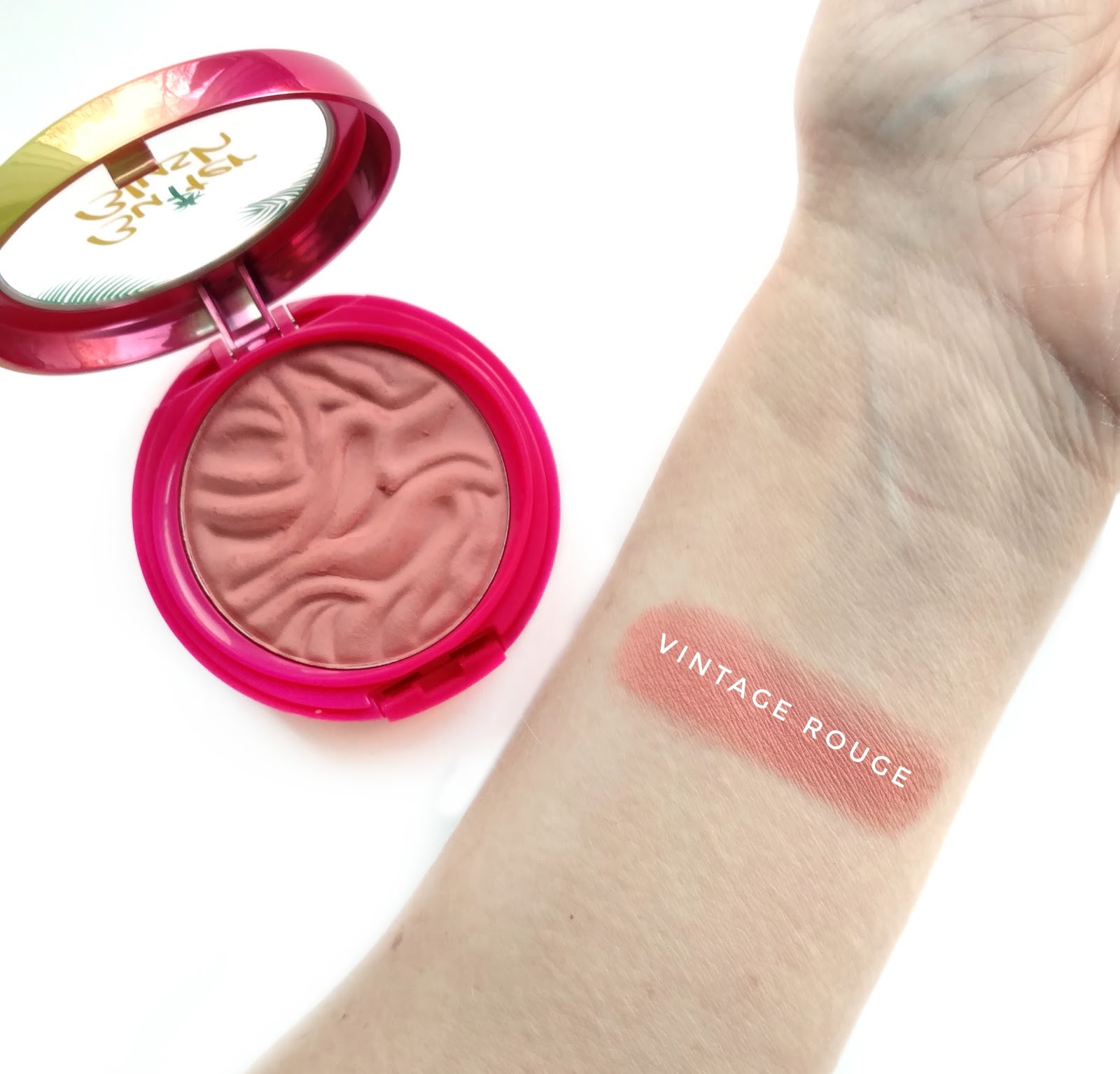 Physicians Formula Butter Blush Vintage Rouge swatches