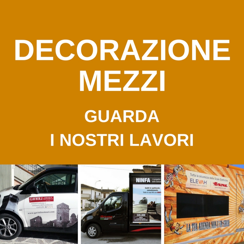 Decorazione Mezzi