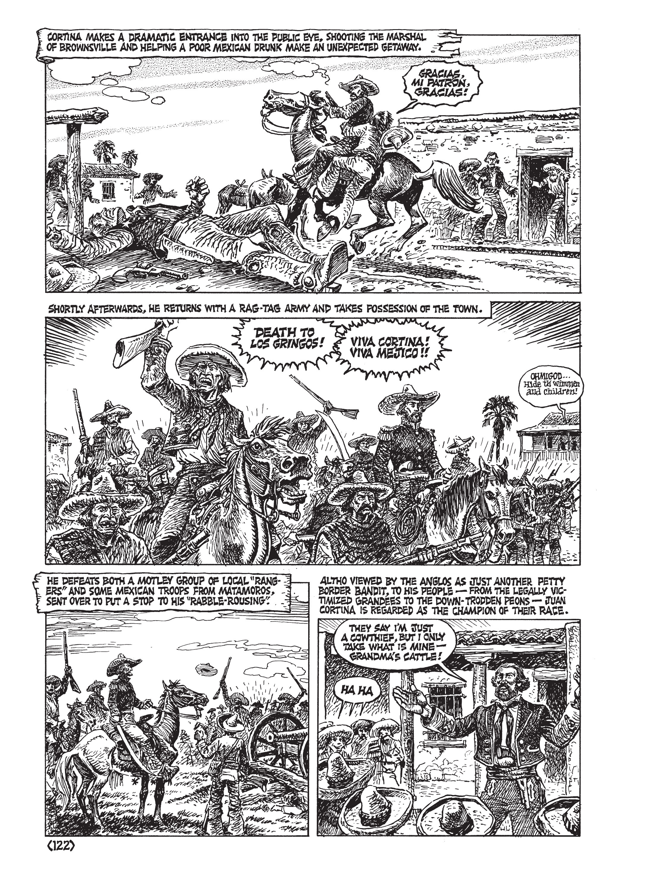 Read online Jack Jackson's American History: Los Tejanos and Lost Cause comic -  Issue # TPB (Part 2) - 26