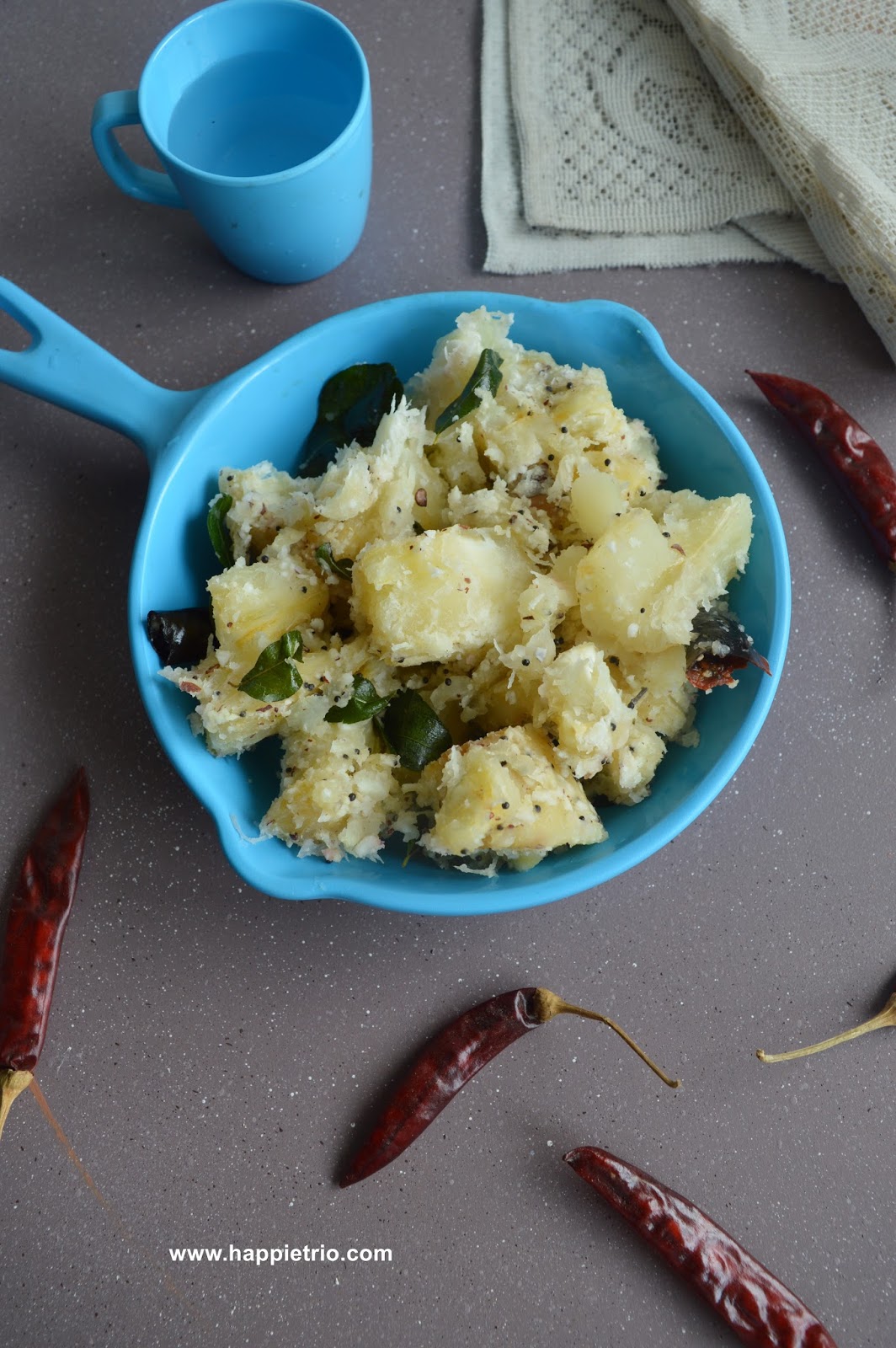 Tapioca Stir Fry Recipe Maravalli Kizhangu Fry Kappa Ularthiyathu