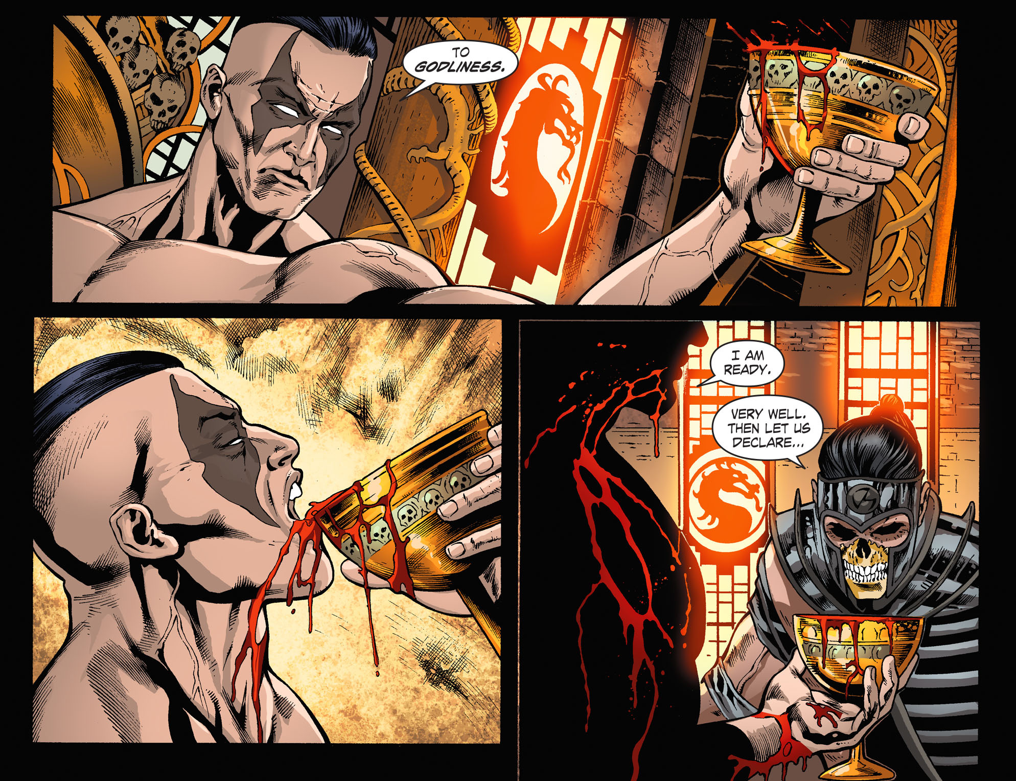 Read online Mortal Kombat X [I] comic -  Issue #28 - 13