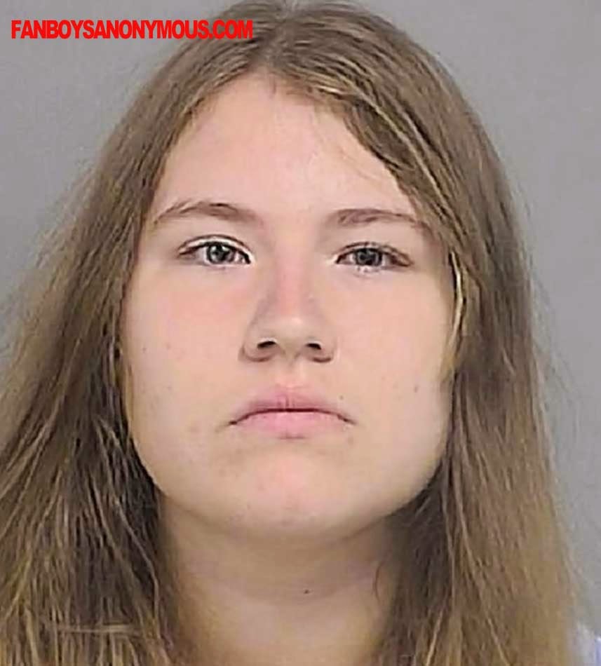 mugshot teen girl guilty fire young 