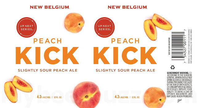 New Belgium Peach Kick Cans Coming To Up Next Series