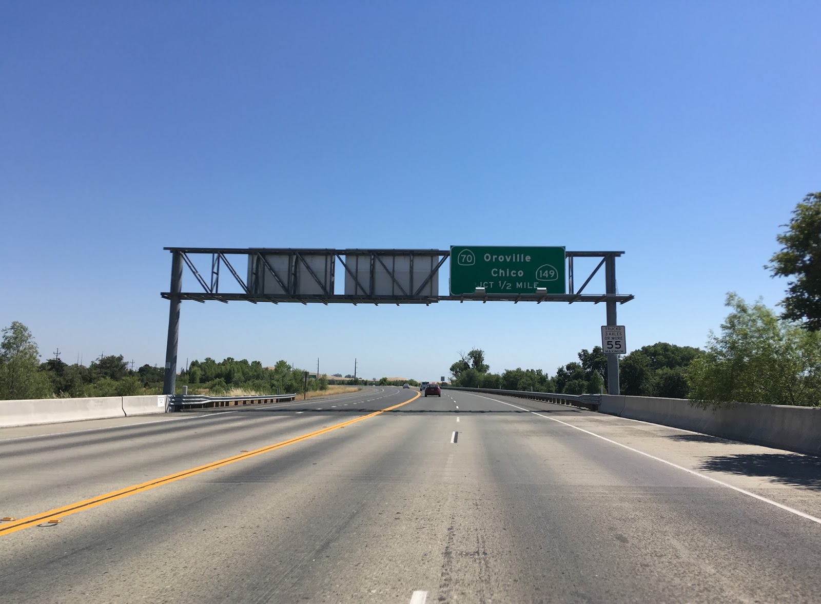 California State Route 70; the Feather River Highway