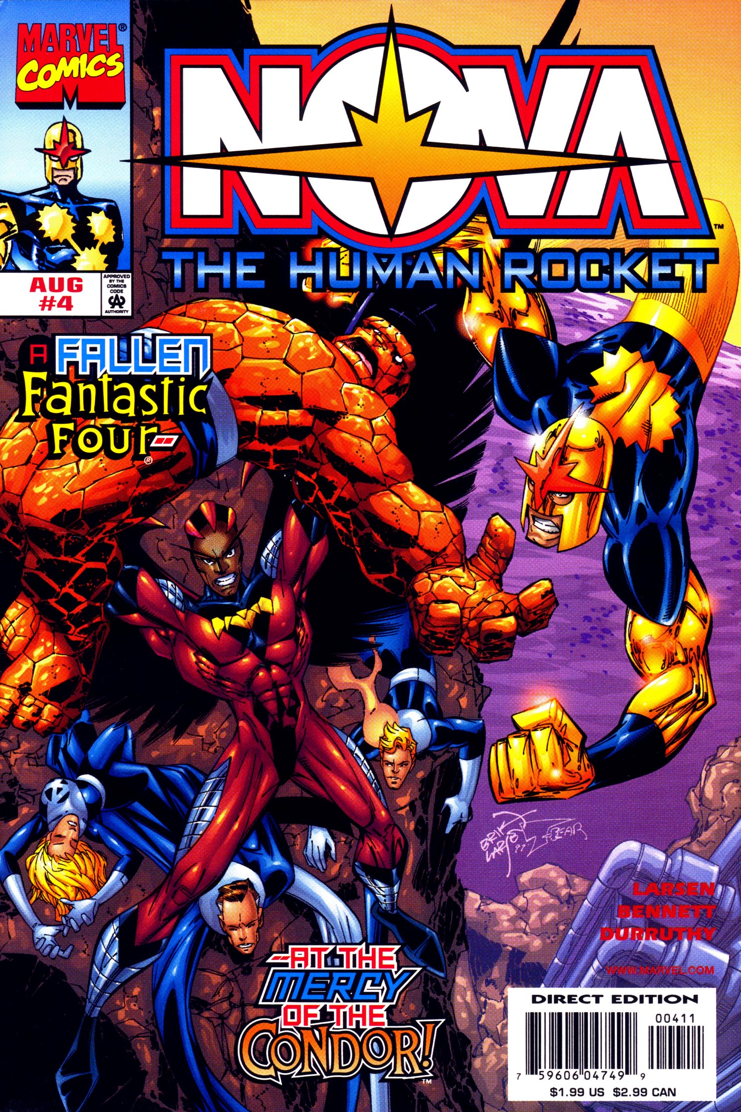 Read online Nova (1999) comic -  Issue #4 - 1