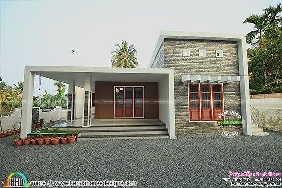 Single floor beautiful furnished Kerala home plan