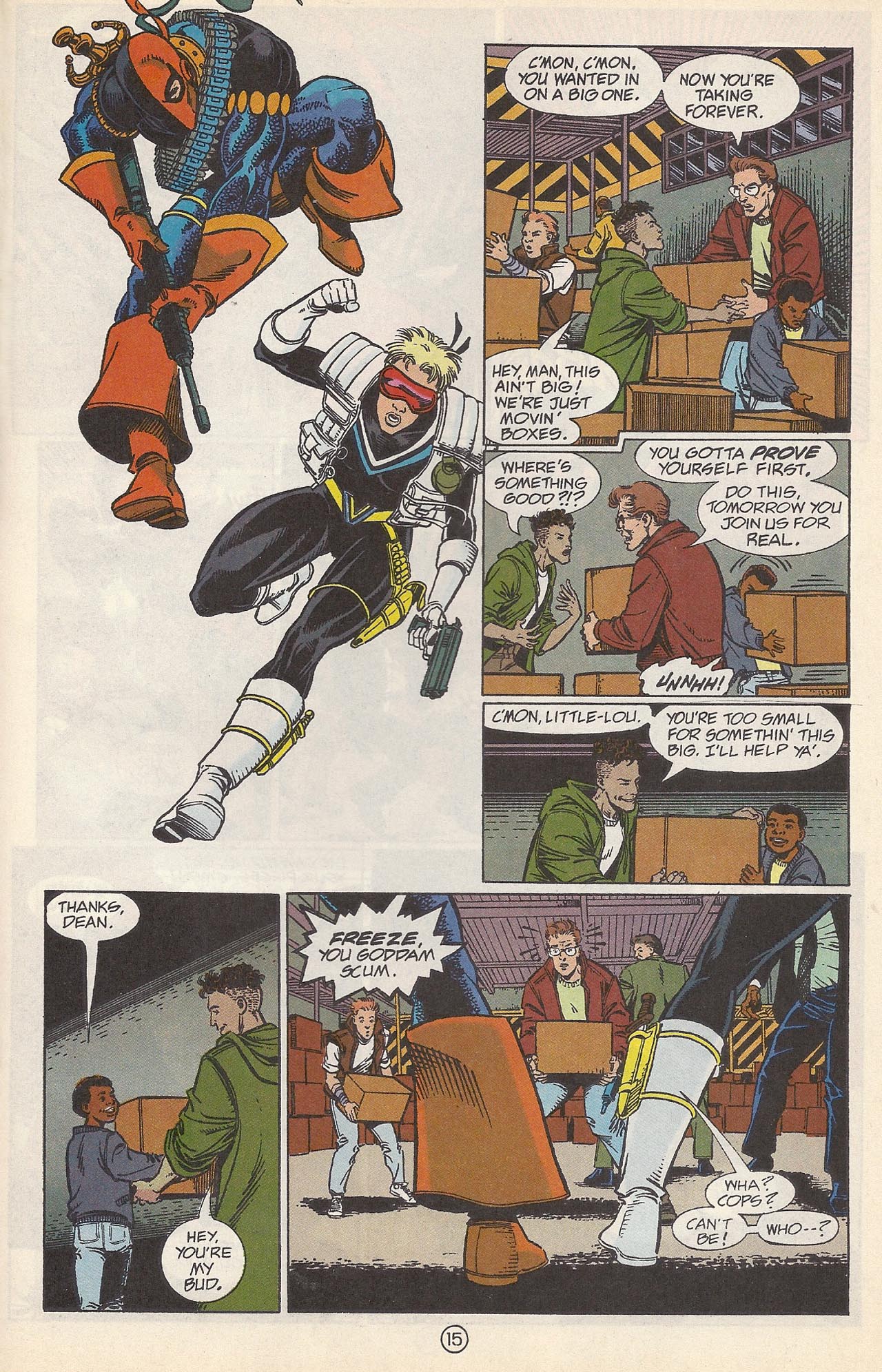 Read online Deathstroke (1991) comic -  Issue #10 - 19