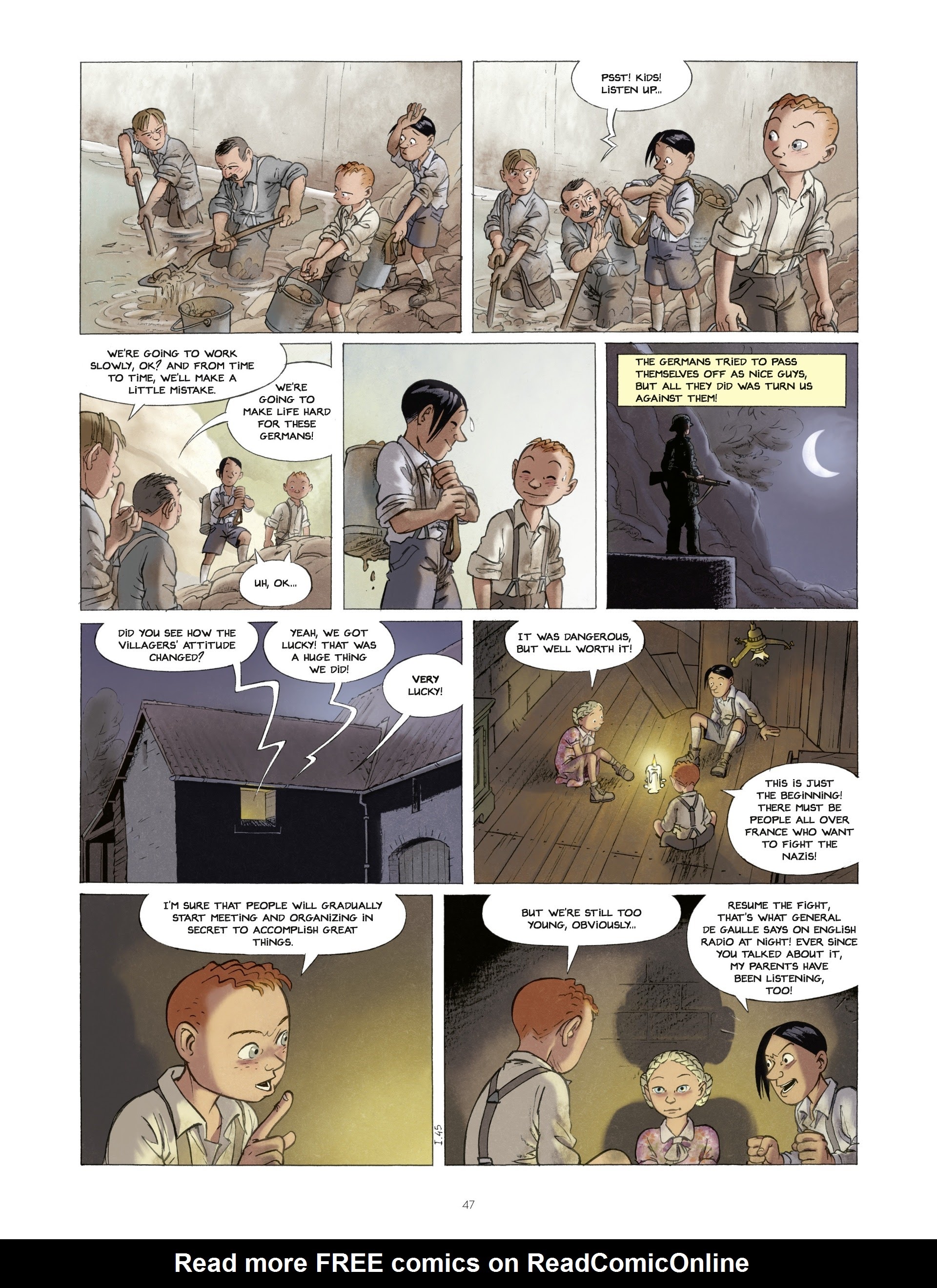 Read online Children of the Resistance comic -  Issue #1 - 47