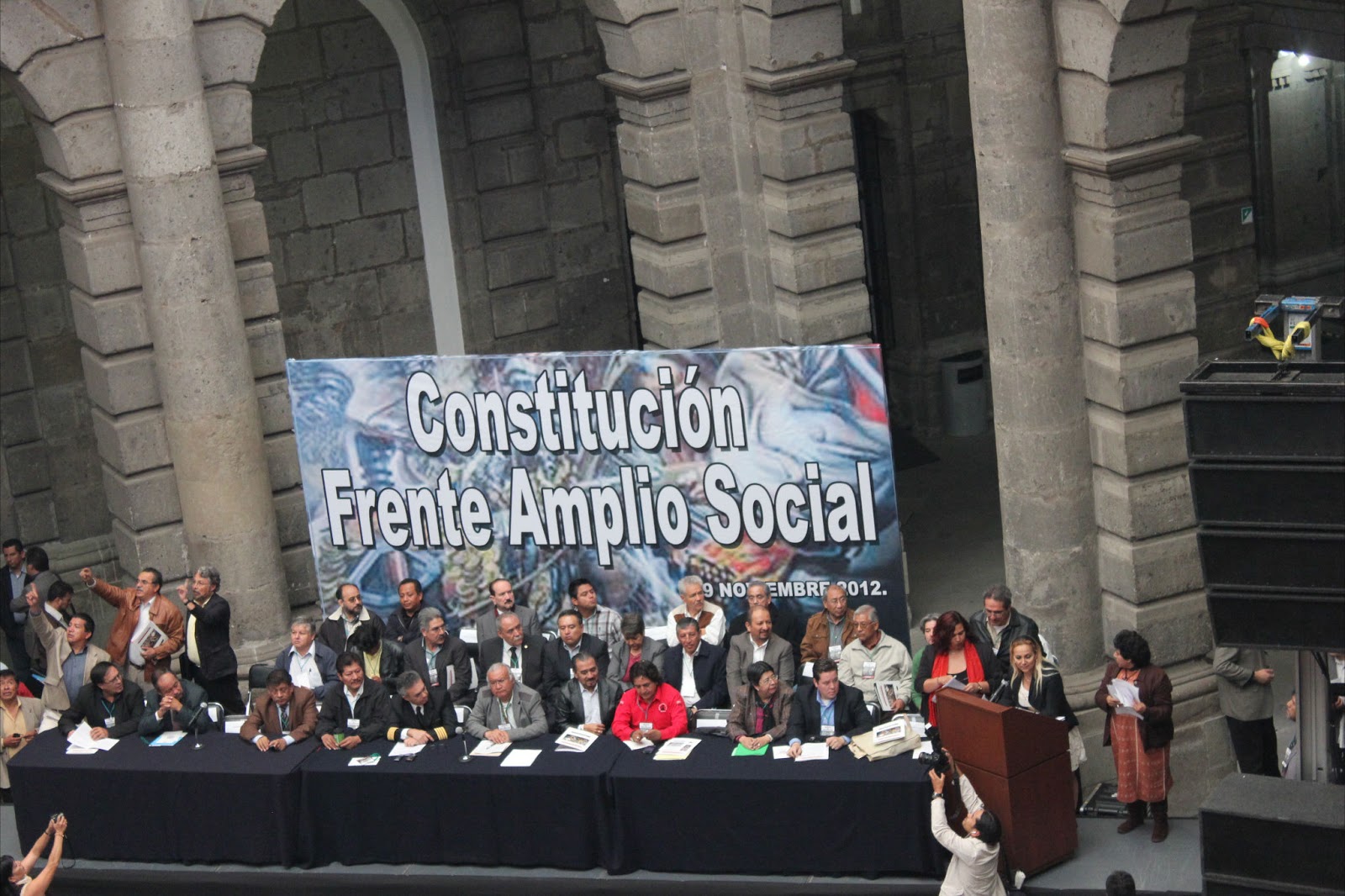 Union Constitución del Frente Amplio Político y Social